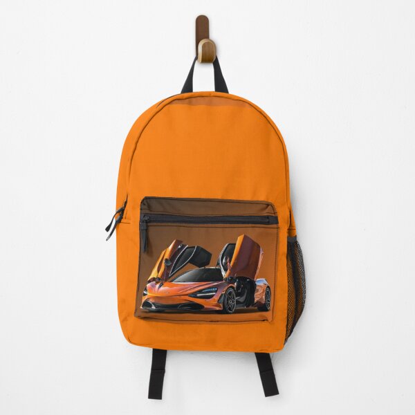 orange super McLaren p1 formula 1 design Backpack