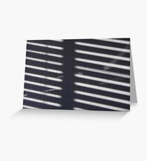 Blinds Greeting Card