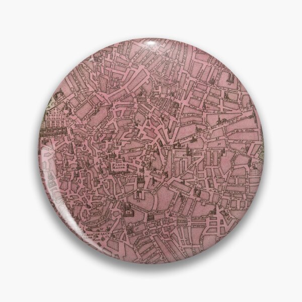 Item preview, Vintage Madrid Spain Map (1730) designed and sold by BravuraMedia.