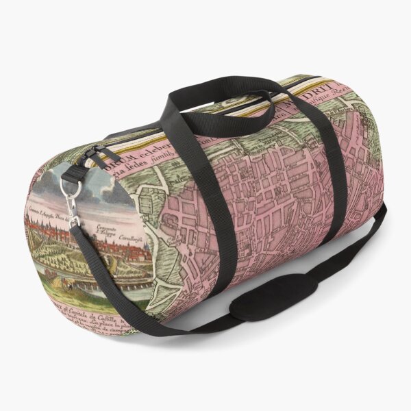 Item preview, Vintage Madrid Spain Map (1730) designed and sold by BravuraMedia.