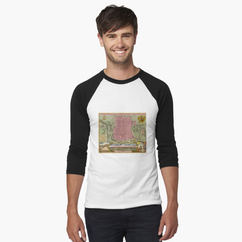Item preview, Baseball ¾ Sleeve T-Shirt designed and sold by BravuraMedia.