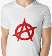Anarchy Shirt Men's V-Neck T-Shirt
