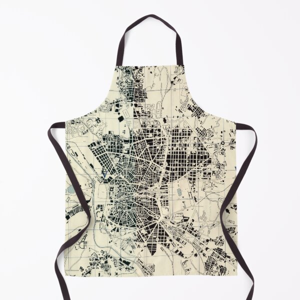 Item preview, Vintage Map of Madrid Spain (1943) designed and sold by BravuraMedia.