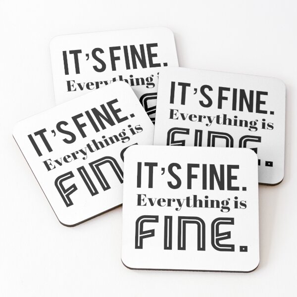 Item preview, Everything is fine. designed and sold by keriannhill.