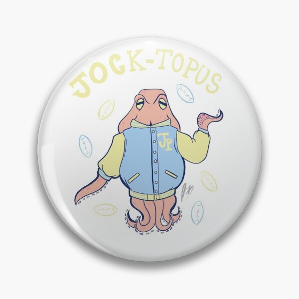 Artikelvorschau, Der Jock-Topus entworfen und verkauft von Robyn-K-Illustr.