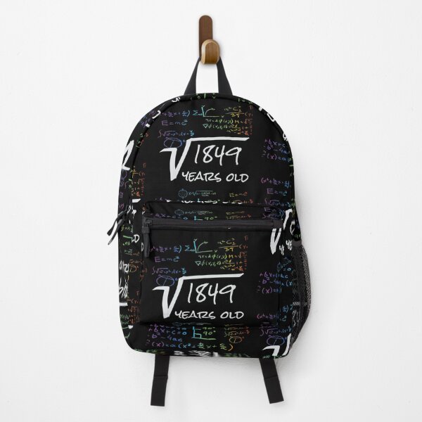 Item preview, Funny 43th Birthday Math Design - Square Root of 1849 : 43 Years Old designed and sold by Designamics.