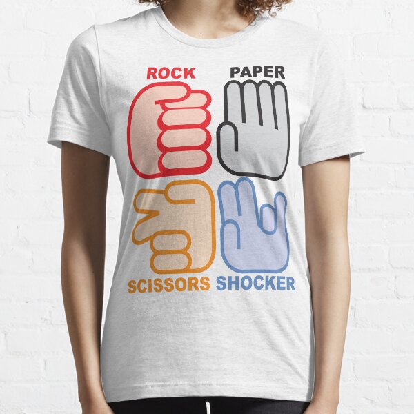 Rock Paper Scissors Shocker Essential T-Shirt