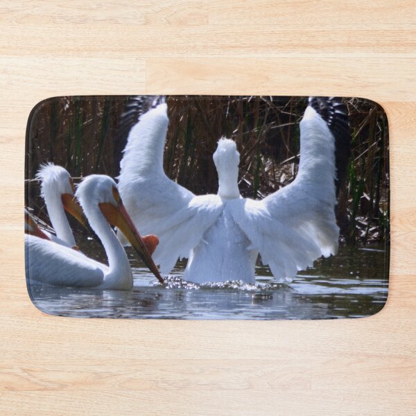 Item preview, Angel Wings Pelican designed and sold by Nicole Kiefer.