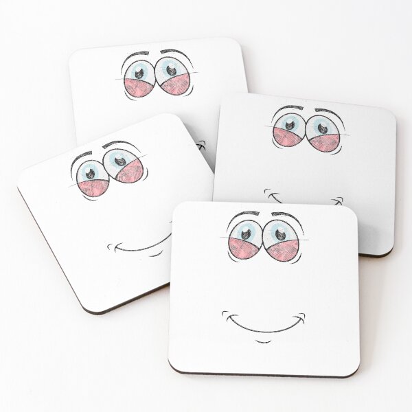 Item preview, Sketch watercolor cartoon smile face  designed and sold by elgreko.