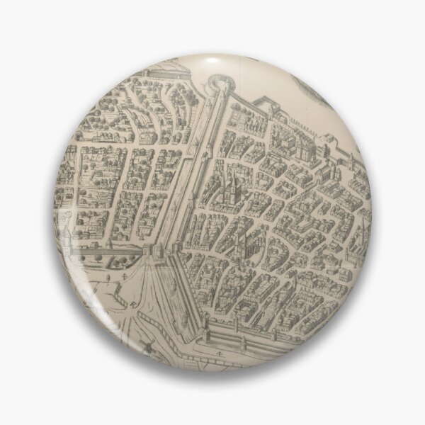 Item preview, Vintage Magdeburg Germany Map (1845) designed and sold by BravuraMedia.