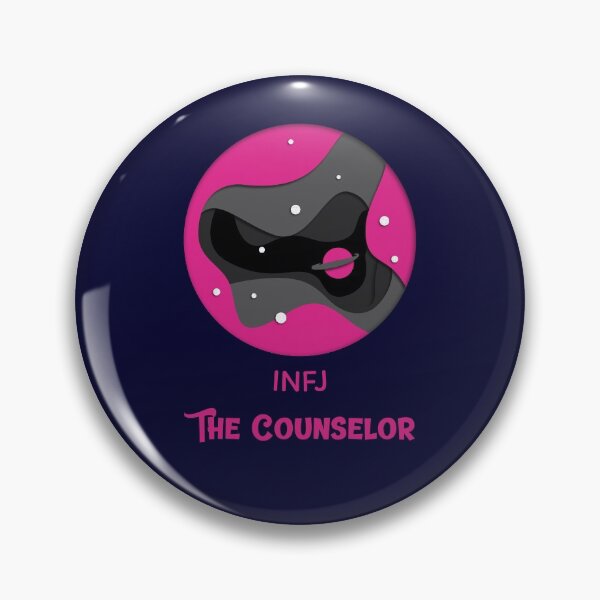 Item preview, INFJ - The Counselor designed and sold by JustMyTypeMBTI.