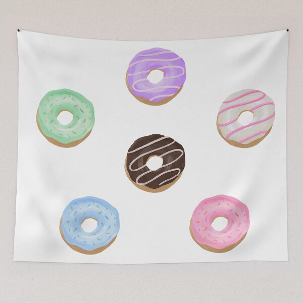 Item preview, Watercolor Donuts pack designed and sold by lisaedlund.
