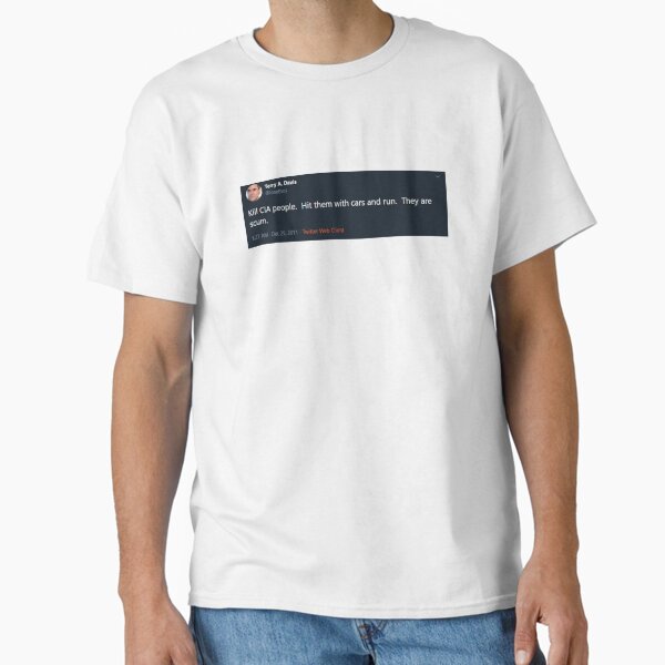 Item preview, Terry A Davis CIA Tweet designed and sold by Ratch2929.