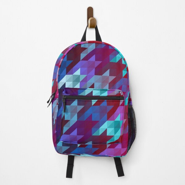 Item preview, gradient origami houndstooth designed and sold by VrijFormaat.