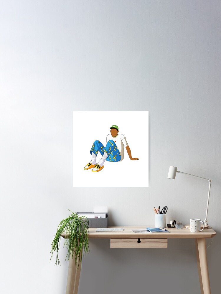 Tyler the Creator Photoshoot Simplistic Drawing Pin for Sale by 420igor