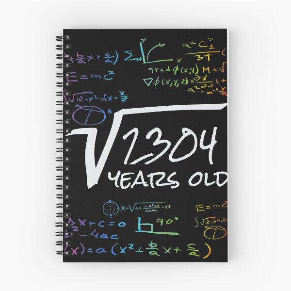 Item preview, Funny 48th Birthday Math Design - Square Root of 2304 : 48 Years Old designed and sold by Designamics.