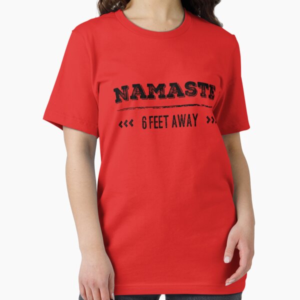 Item preview, Namaste 6 Feet Away designed and sold by Designamics.