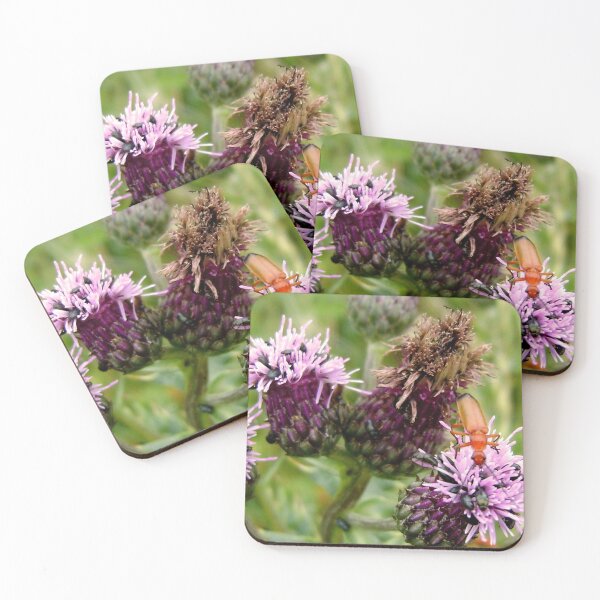 Item preview, Bugs on a Purple Flower designed and sold by Sweetairhead.