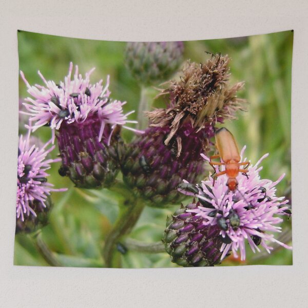 Item preview, Bugs on a Purple Flower designed and sold by Sweetairhead.