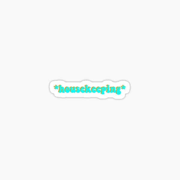 Item preview, *housekeeping* designed and sold by AlyMarieStudios.