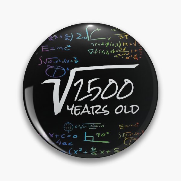 Item preview, Funny 50th Birthday Math Design - Square Root of 2500 : 50 Years Old designed and sold by Designamics.