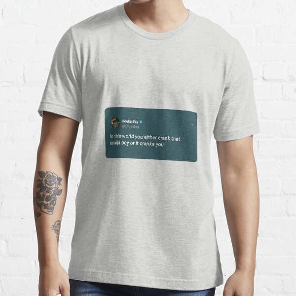 soulja boy blue tee