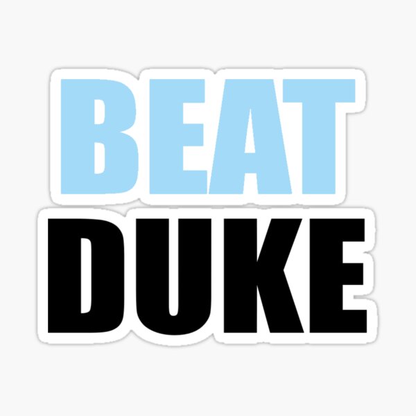 Beat Duke Stickers | Redbubble