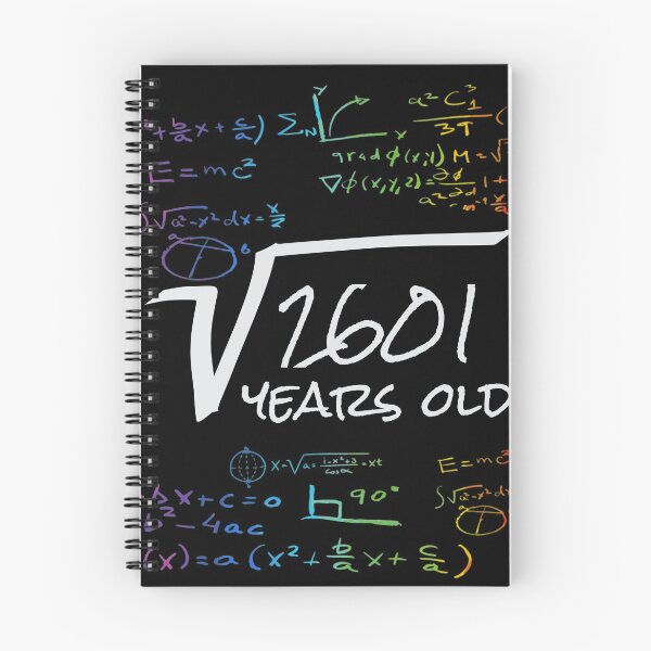Item preview, Funny 51th Birthday Math Design - Square Root of 2601 : 51 Years Old designed and sold by Designamics.