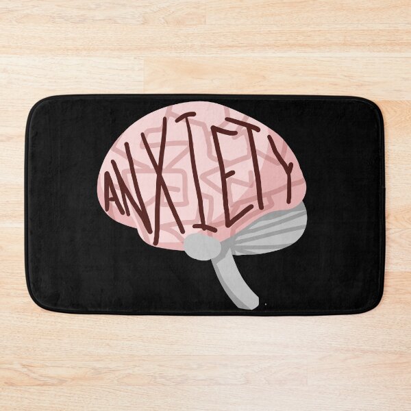 Item preview, Anxiety brain designed and sold by cu-b3.