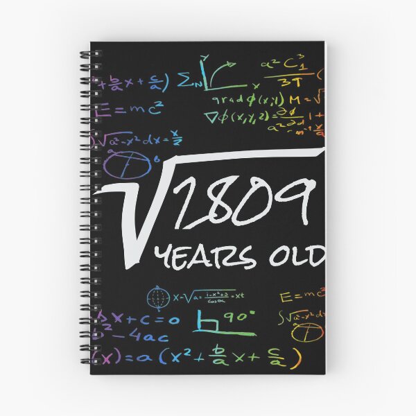 Item preview, Funny 53th Birthday Math Design - Square Root of 2809 : 53 Years Old designed and sold by Designamics.