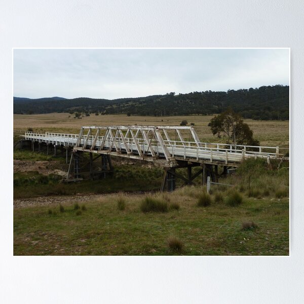 Item preview, Foxlow Bridge over Molonglo River designed and sold by DashTravels.