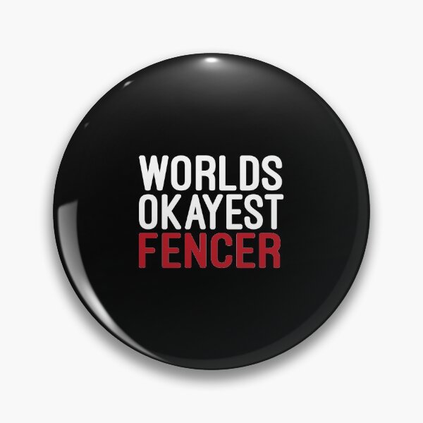 Item preview, Worlds Okayest Fencer / Fencing / funny Fencing / Fencing Gift / Fencing Sport / Fencing Teacher / Fencing Lover Gift designed and sold by Chamssou.