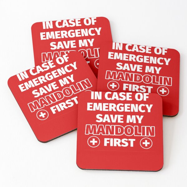 Item preview, In case of emergency: mandolin designed and sold by fabianb.