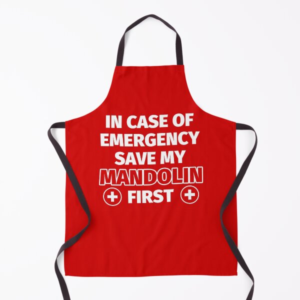Item preview, In case of emergency: mandolin designed and sold by fabianb.