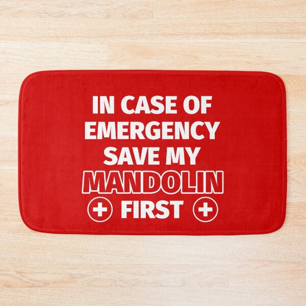 Item preview, In case of emergency: mandolin designed and sold by fabianb.
