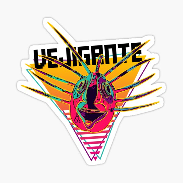 Retro Vejigante Wave Sticker