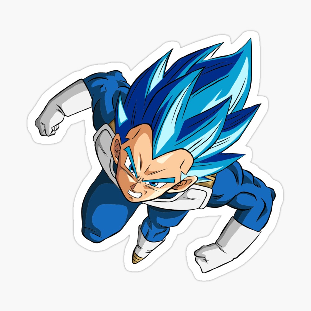 Super Saiyan Blue Vegeta Peeker 