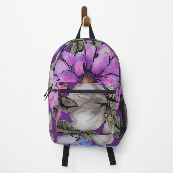 Item preview, Purple Watercolor Flowers designed and sold by Leslie Rogers Todder.