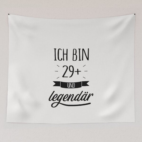 Artikelvorschau, Ich bin 29+ und legendär - Geburtstag Sprüche  entworfen und verkauft von Victorias-Art.