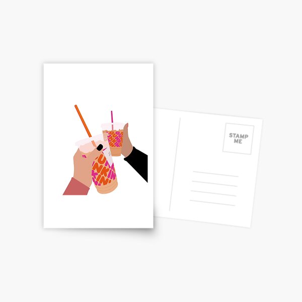 Iced Coffee Postcard