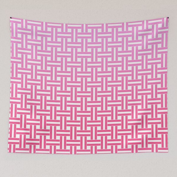 Item preview, crosshatch shiny pink designed and sold by ESSjLAY.