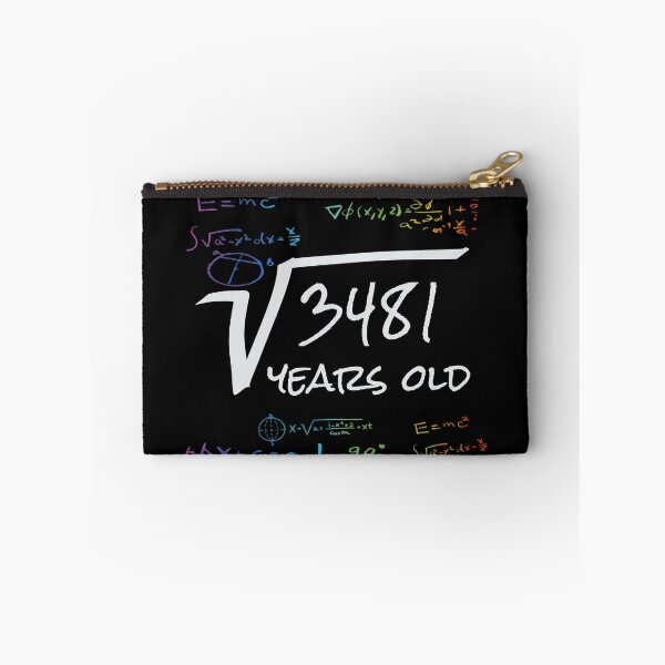 Item preview, Funny 59th Birthday Math Design - Square Root of 3481 : 59 Years Old designed and sold by Designamics.