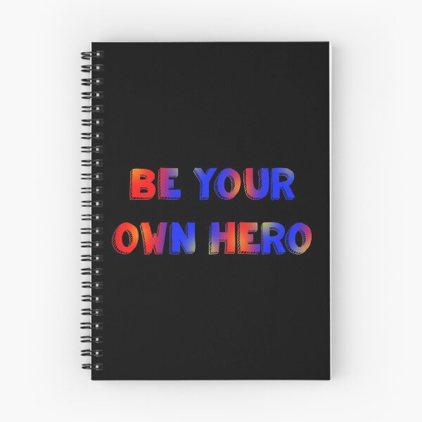 Item preview, Be your own hero red blue and yellow designed and sold by Shus-arts.