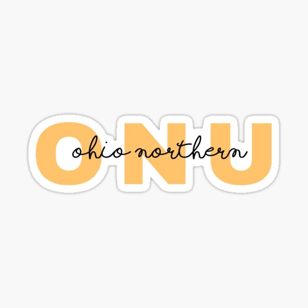 ohio northern university Sticker