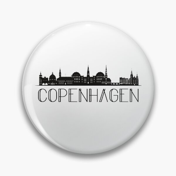Item preview, Copenhagen Sticker designed and sold by brookehend.