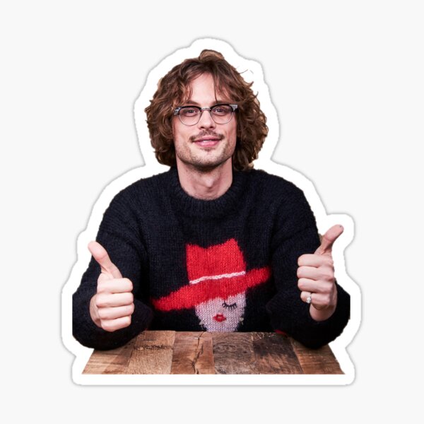 Artikel-Vorschau von Matthew Gray Gubler, designt und verkauft von sophsstickeers.