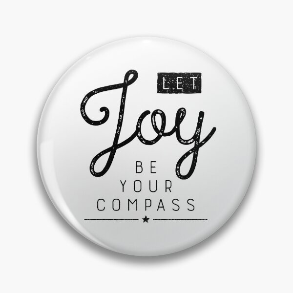 Item preview, Let Joy Be Your Compass designed and sold by ZoollGraphics.