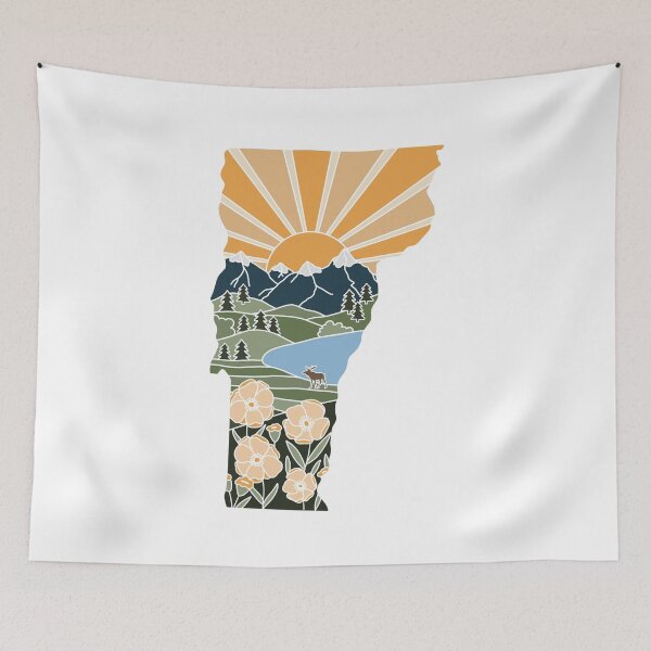 Item preview, Vermont Illustrated Graphic designed and sold by jamiemaher15.