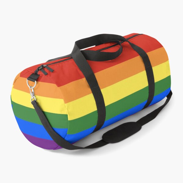 Rainbow LGBTQIA Pride Flag Duffle Bag