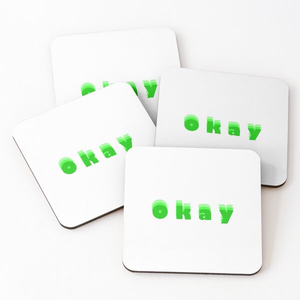 Item preview, GREEN OKAY designed and sold by ByBlueStudio.